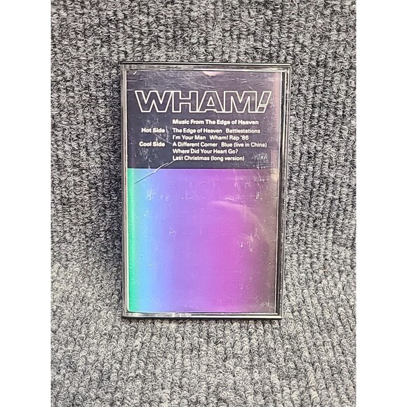 Vintage Music from the Edge of Heaven by Wham! Cassette 1986 Columbia - Picture 1 of 4